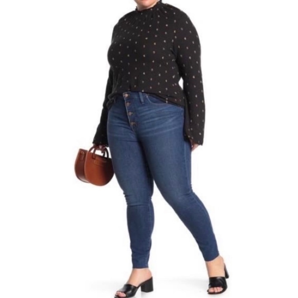 Madewell 9” Mid-Rise Skinny Jeans NWT